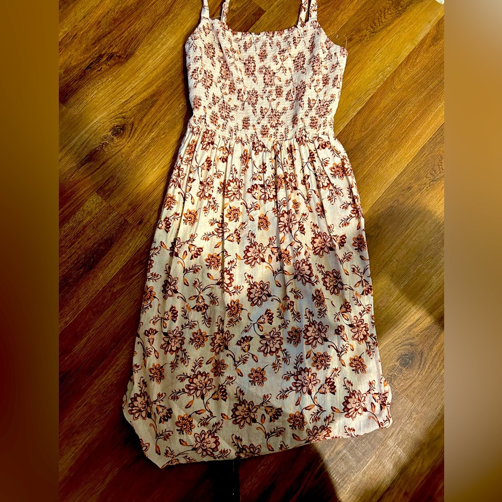 Style~Long flowy dress with tank top straps